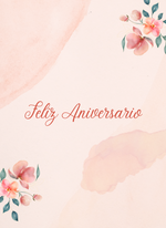 Gift Card Feliz Aniversario